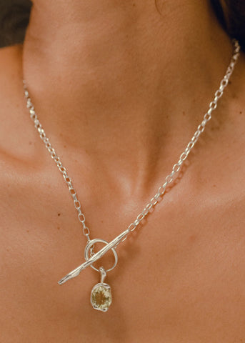 Silver Grand Necklace - Faris