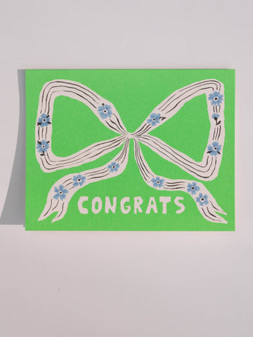 Perfect Bow Congrats Card