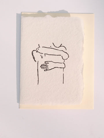Hug Sketch Card