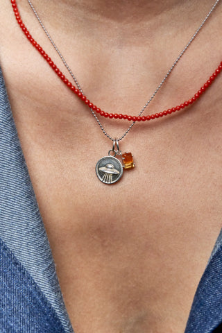 Coral Strand Necklace