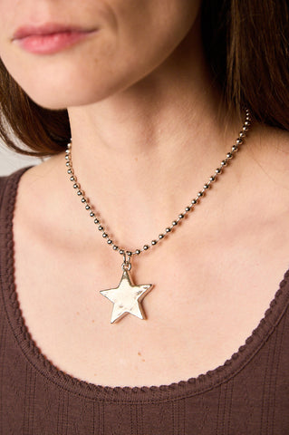 Star Pacha Necklace in Silver - Mondo Mondo