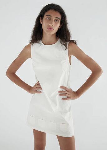 Bayana Dress in White - Paloma Wool
