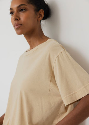 Box Tee in Barley - Wol Hide