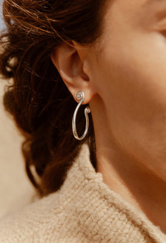 Silver Fern Hoops - Leigh Miller
