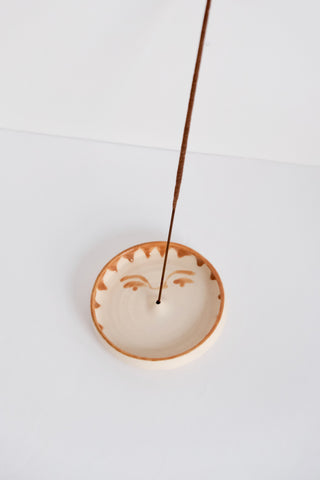Hey Moon Orange Sun Incense Burner