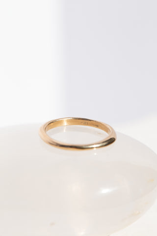 Condensation Ring in Gold